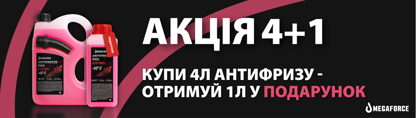 Почему стоит выбрать MEGAFORCE Antifreeze PRO G12+ RED –40°C?
